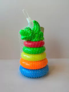 Juego de aros cocodrilo