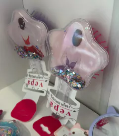 Cepillo estrella lentejuela - Flop! tiendita de diseño