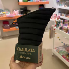 Yerbera tela negro 350