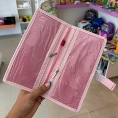 Porta documentos pink elephant namaste - comprar online