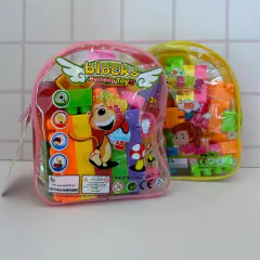 Mini mochila con bloques en internet