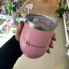 Vaso acero CURVO - Flop! tiendita de diseño