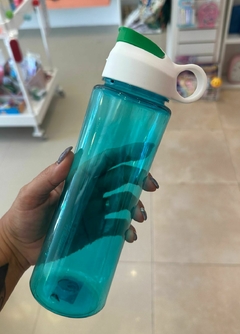 Botella lisa pico flip verde
