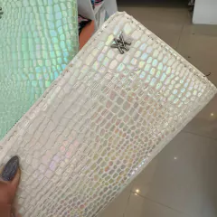 Billetera reptil brillos - Flop! tiendita de diseño