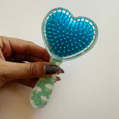 Cepillo corazon lentejuelas - tienda online