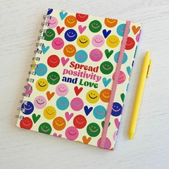 Cuaderno A5 tapa dura smile