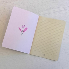 Libreta grande notas flores - comprar online