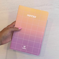 Libreta grande notas cuadros