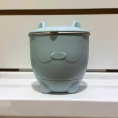 taza termica gatito celeste