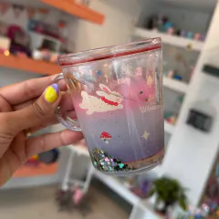 Taza acrilica conejito en internet
