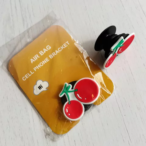 Anillo popsocket cerezas