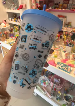 Vaso con sorbete ARGENTINA - tienda online