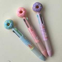 Lapicera multicolor donas