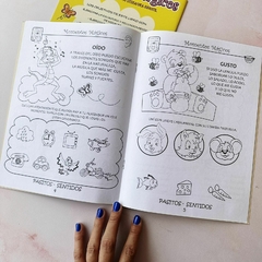 LIBRO PARA COLOREAR PASITOS - Flop! tiendita de diseño
