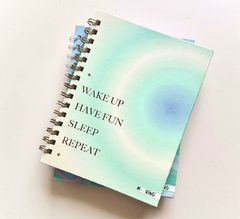 Cuaderno A5 anillado tapa dura repeat - comprar online