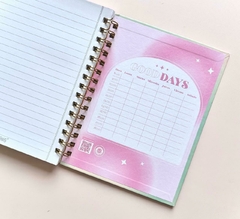 Cuaderno A5 anillado tapa dura repeat en internet