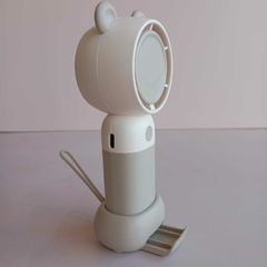 mini ventilador de mano portátil con correa y sujeta celular en internet