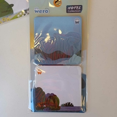 Notas adhesivas cuadradas wero - tienda online