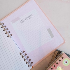 Cuaderno tapa dura anillado flores A5 Ry - Flop! tiendita de diseño