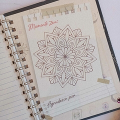 Cuaderno negro carta tapa dura anillado A5 Ry - tienda online