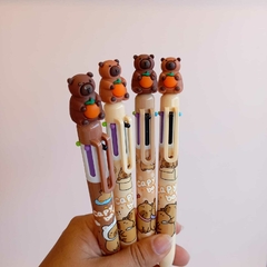 Lapicera multicolor capibara - comprar online