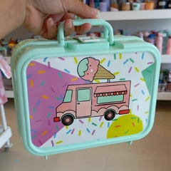 Valija plastica porta objetos helado - comprar online