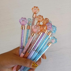 Lapicera diamantes huellita - Flop! tiendita de diseño