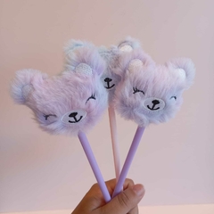 Lapicera osito peluche