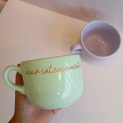 Tazón cerámica pasteles frases - Flop! tiendita de diseño