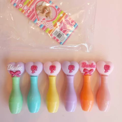 mini fibrones resaltadores barbie