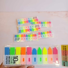 stick notas kedem x10 banderitas