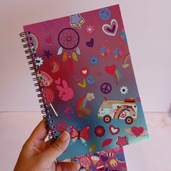 Cuaderno anillado a5 holográfico en internet