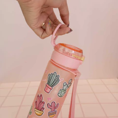 Botella rosa cactus en internet