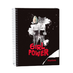 Cuaderno anillado a5 girl power
