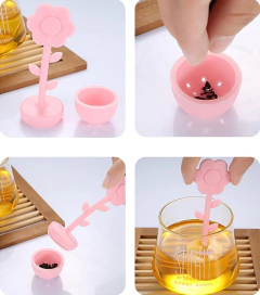 infusor de te flor celeste - comprar online