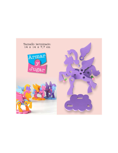 Juguete para armar unicornio - Flop! tiendita de diseño
