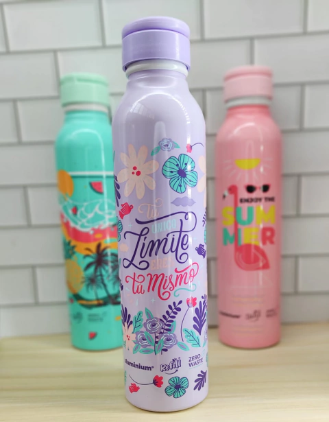 Botella aluminio limite