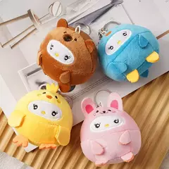 Llavero peluche bolita