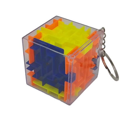 Llavero cubo laberinto