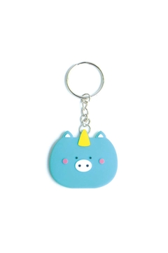 Llavero oliverta chico unicornio verde
