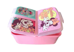 Lunchera tupper con divisorios minnie - comprar online