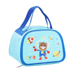Lunchera infantil oso espacio