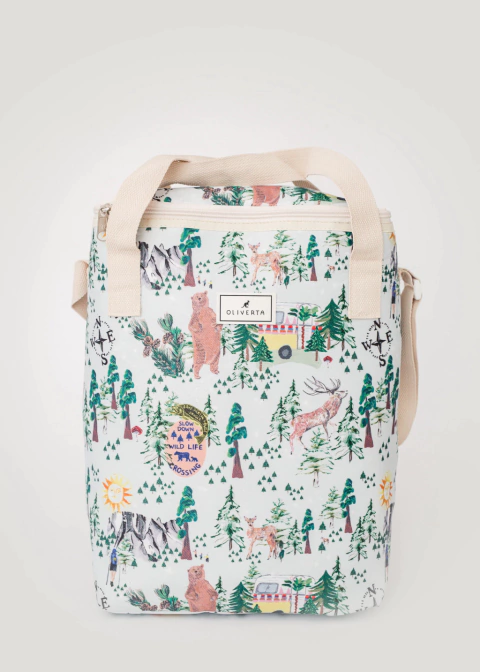 Bolso matero bosque