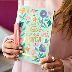 Organizador mensual florece