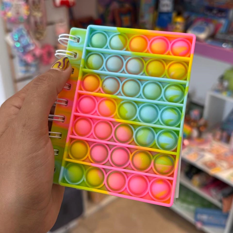 mini libreta pop it chica