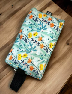 Neceser flores celeste - comprar online