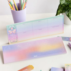 Planner semanal horizontal gratitude