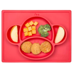 Plato infantil silicona animales en internet