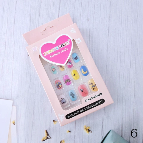 Set uñas postizas infantiles