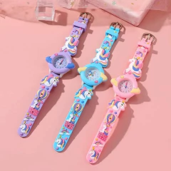 Reloj infantil unicornio